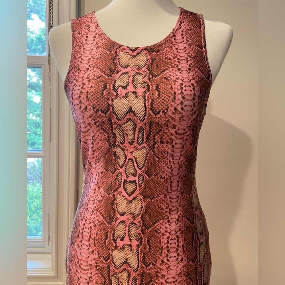 Snake Print Mini Dress ππ©· - Picture 4 of 13